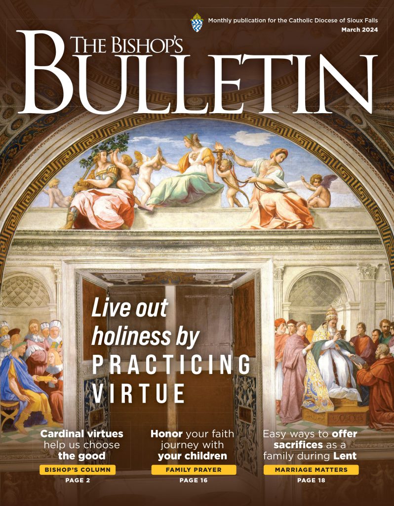 March 2024 Live Out Holiness By Practicing Virtue The Bishop S Bulletin   COVER 798x1024 